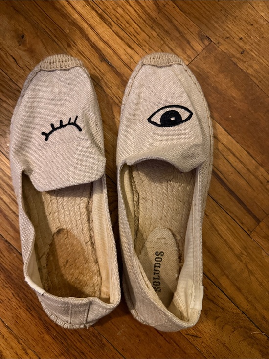 Soludos Shoes - Soludos x Jason Polan Wink Espadrille Slip On Shoes